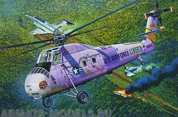 02884P Американский спасательный вертолет ВВС HH-34J