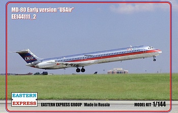 ЕЕ144111_2  Авиалайнер MD-80 ранний USAir (Limited Edision)