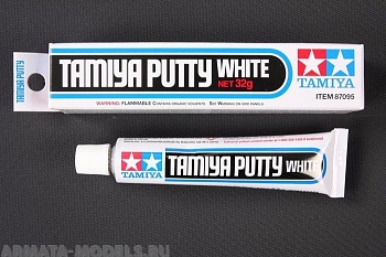87095T Tamiya Putty (Basic Type) шпатлевка белая 32гр