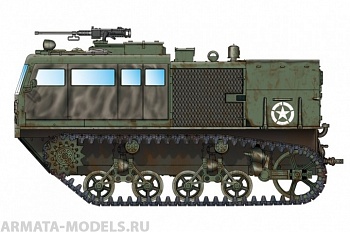 82920 Транспортер M4 High Speed Tractor 3-in/90mm 1/72