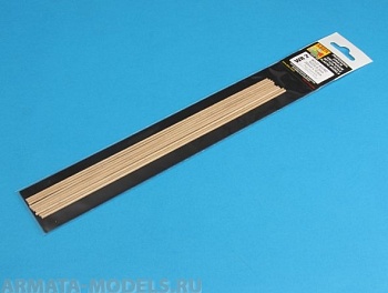 ABR-WR2  Дополнения для  Wood round rods ? 2mm length 250mm x 10 pcs. для