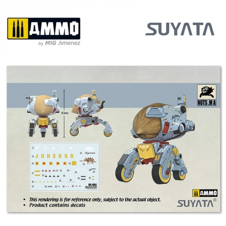 BA004 Сборная модель  Mobile Armor - Armored Chestnut Suyata