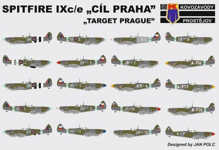 KPM0060  Spitfire IX Premium 3x KP Models