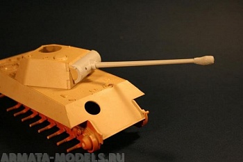 RE35-076 Дополнение для моделей KwK42/L71 Barrel with Canvas Cover for Panther Tank