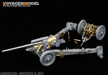 PE35207 Набор фототравления для 1/35 WWII sFH-18 150mm Howitzer (For DRAGON 6392)