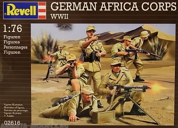 02616 Фигуры Немецкие войска в Африке, 2-я МВ