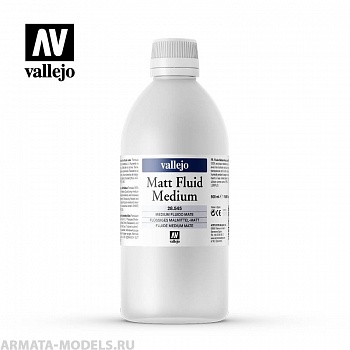 V-28545 545. Акриловый матовый медиум, 500мл.