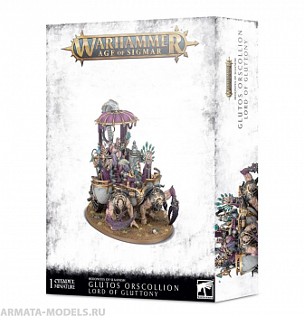 83-82GW Набор Гедонисты Слаанеш. Глутос Орсколлион, Лорд Обжорства (Hedonites of Slaanesh Glutos Orscollion, Lord of Gluttony)