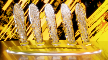 AM35877 Миниатюра Премиум лопасти (прозрачные)