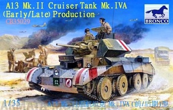 CB35029  Танк A13 Mk.II Cruiser tank Mk.IVA