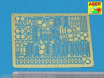 ABR-35-A121  Дополнения для  Soft cars, trucks wipers & mirrors WWII period для любых моделей 1/35