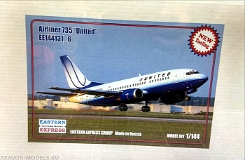 ЕЕ144131_6 Авиалайнер 737-500  United