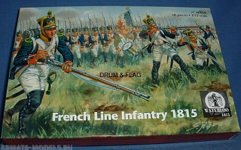 AP056 French Line Infantry 1815 (big set)