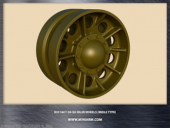 35164 T-34 Ленивцы без колец усиления для моделей Драгон, Звезда