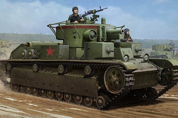 83852 Танк Soviet T-28 Medium Tank (Welded)