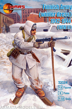 32024MR Фигуры WWII Finnish Army Mars, 1/32