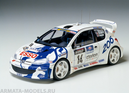 24221 Peugeot 206WRC Tamiya