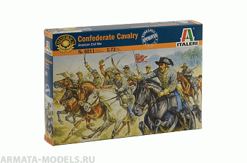 6011ИТ Солдатики Confederate Cavalry (American Civil War)
