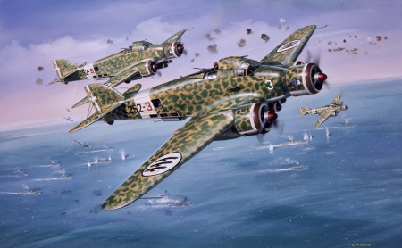 A04007V Сборная модель самолета Savoia-Marchetti SM79 Airfix